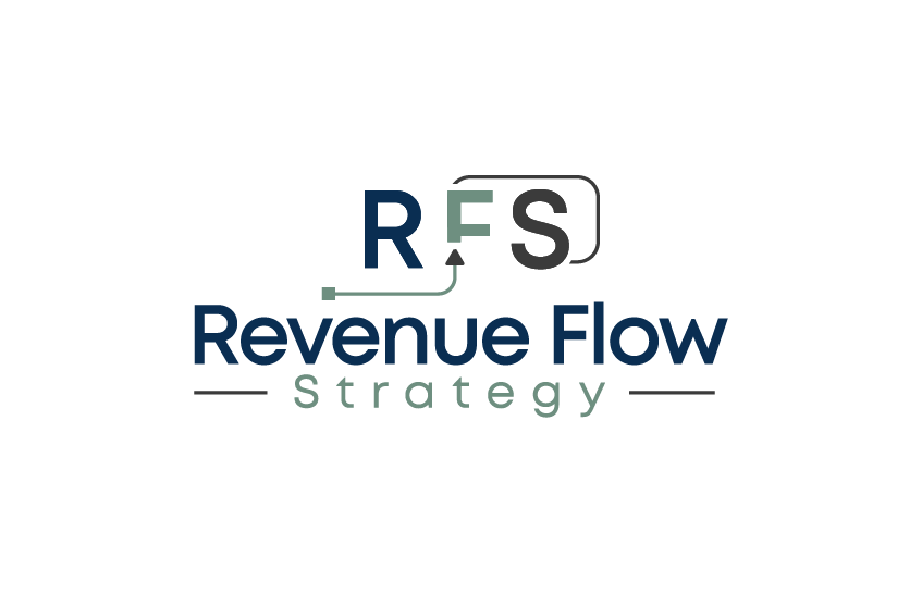 Revenue Flow Strategy - AI Agency Logo