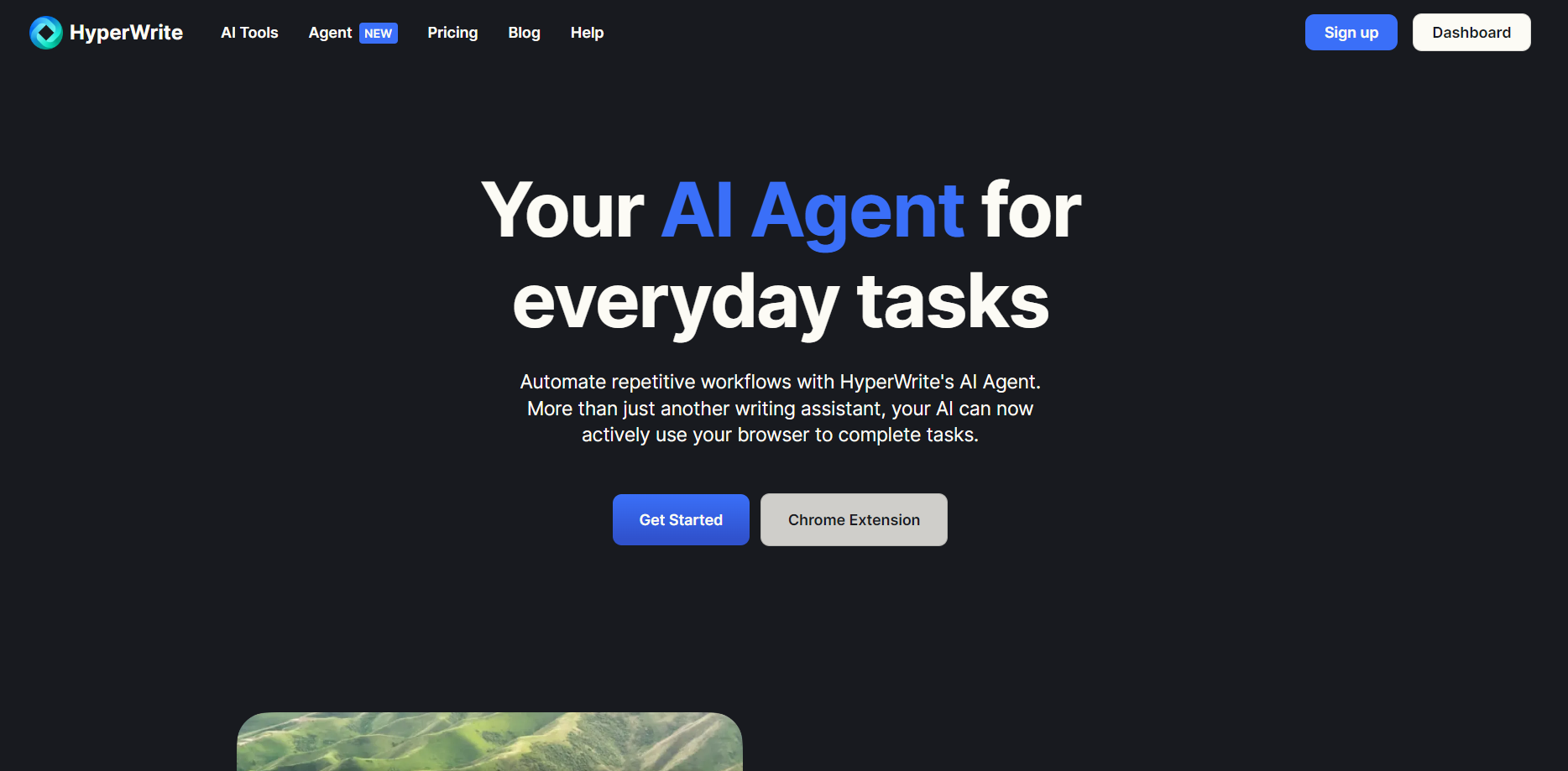 HyperWrite AI Agent preview