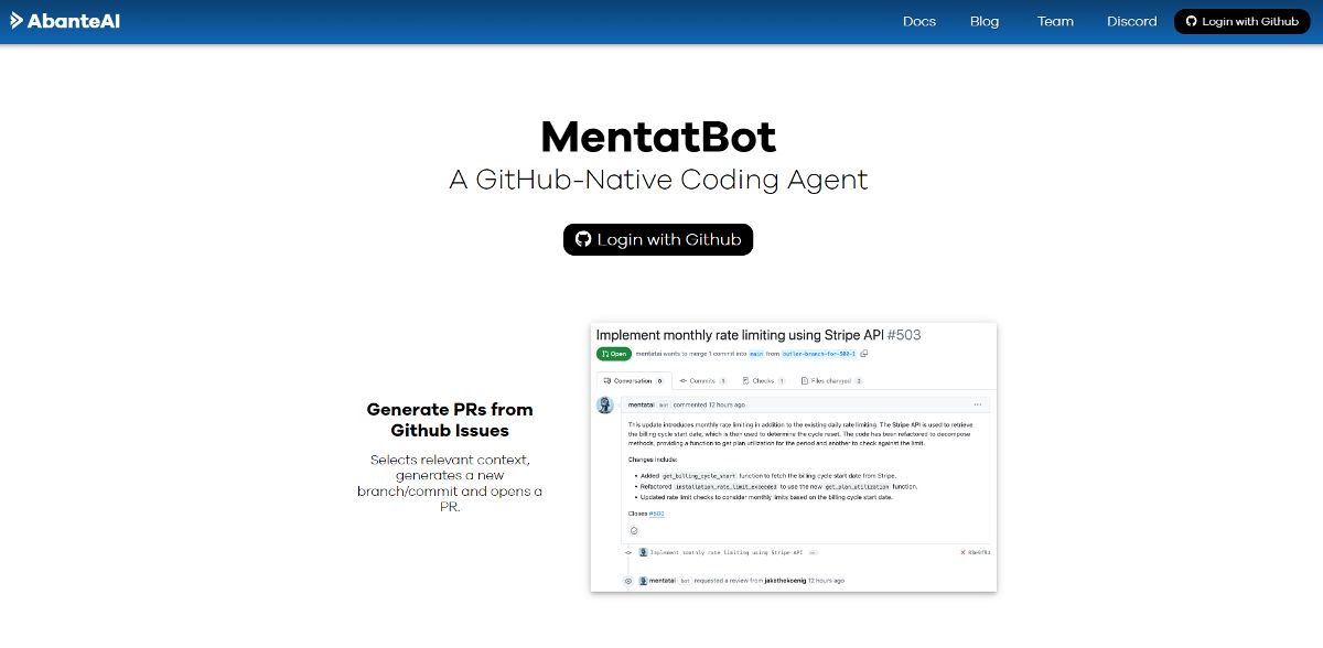 Mentat preview