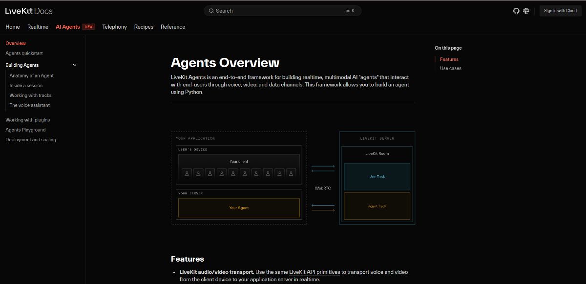 LiveKit Agents preview