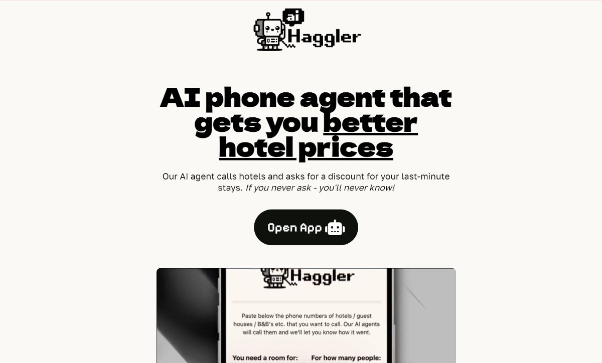 AI Haggler preview