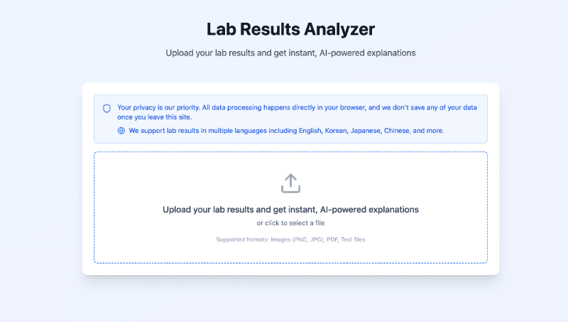 LabAnalyzer preview