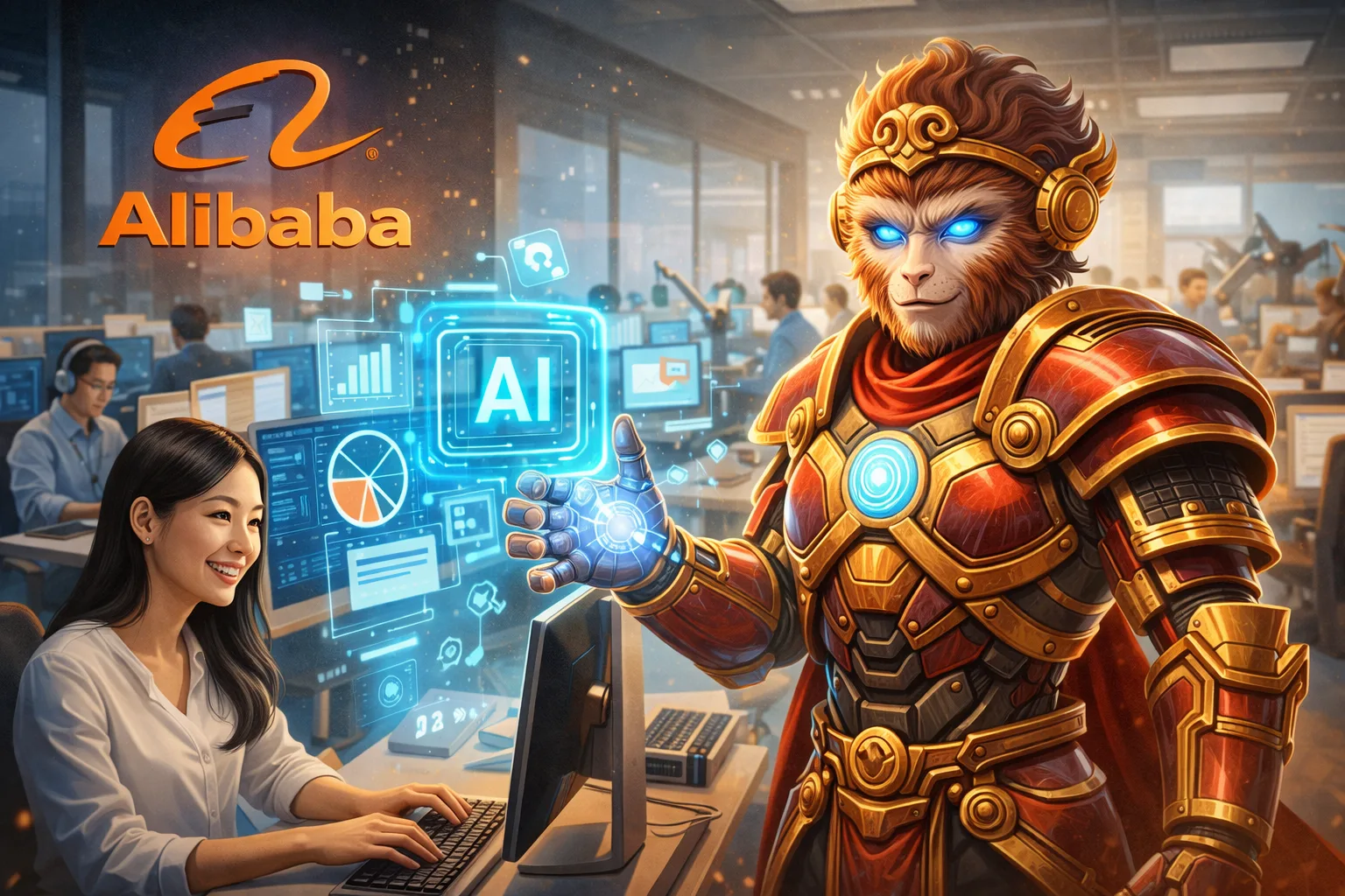 Alibaba Unveils Wukong AI To Automate Office Work