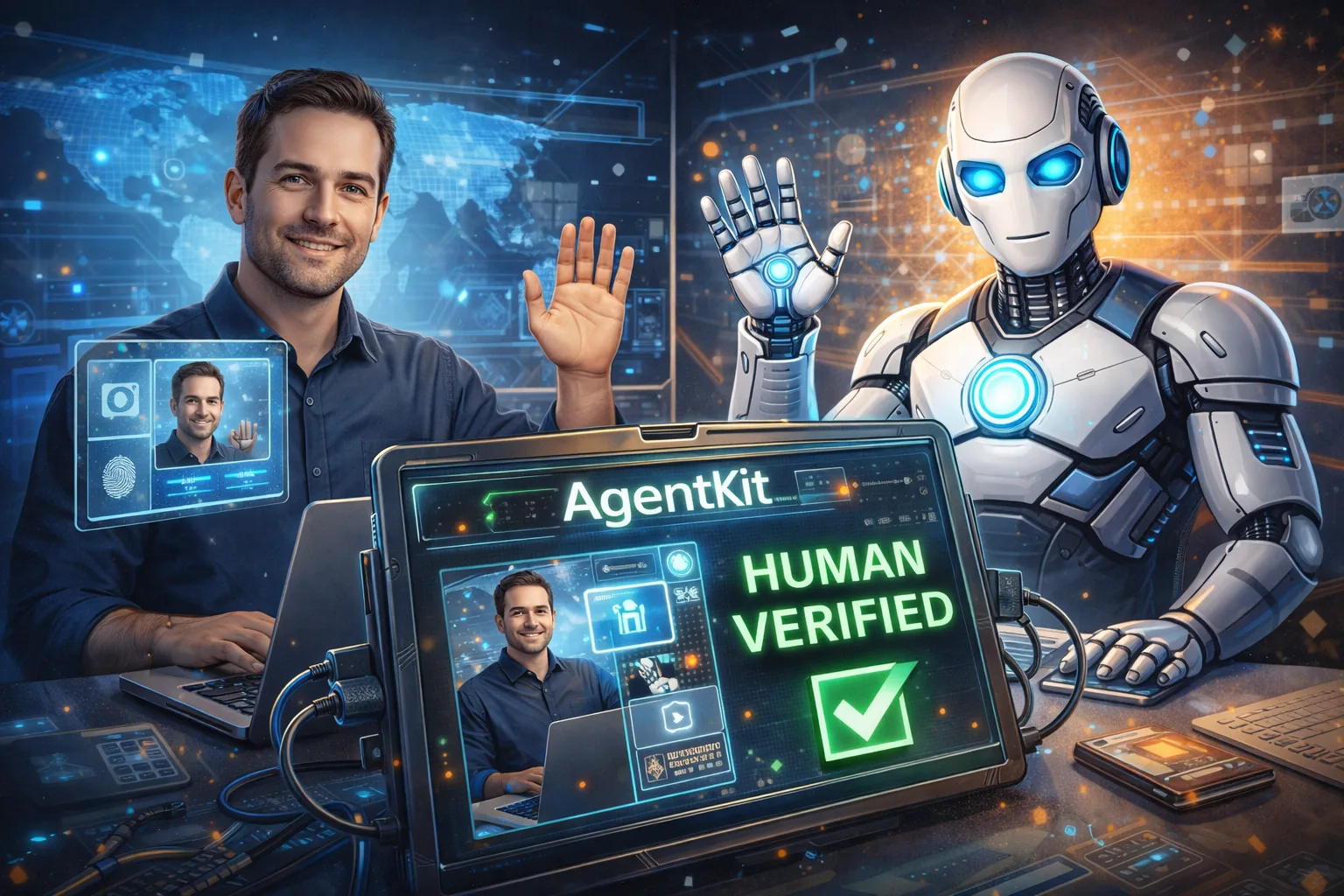 World debuts AgentKit to prove a human is behind an AI agent