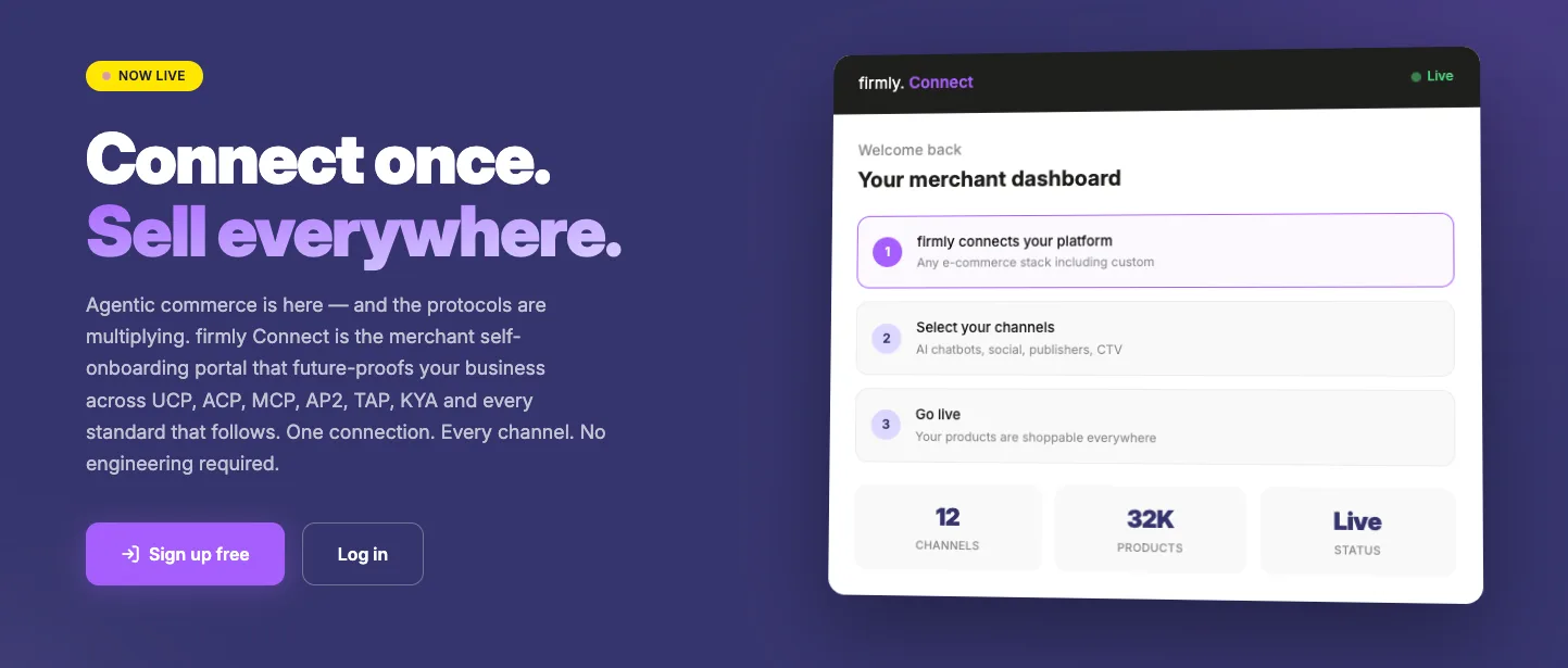 Firmly Tries to Remove the Integration Bottleneck in Agentic Commerce