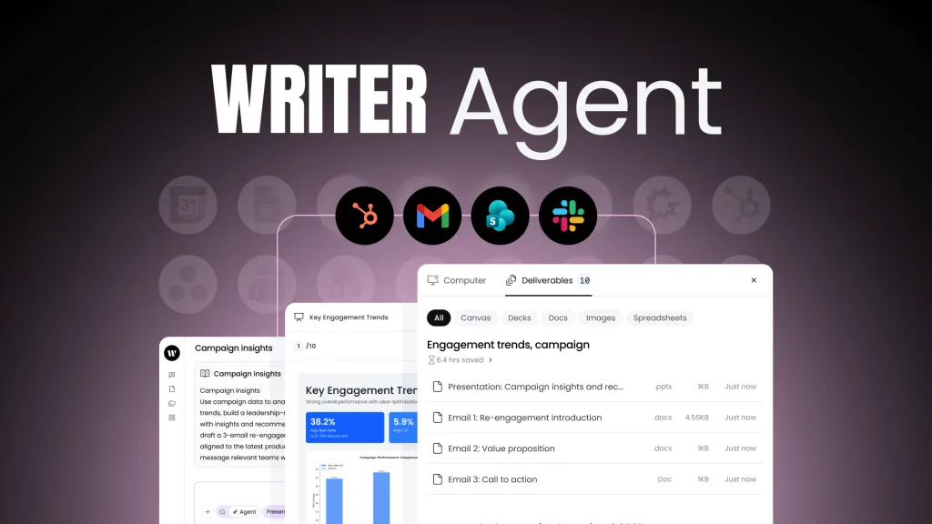 2025 11 WRITER agent announcement small