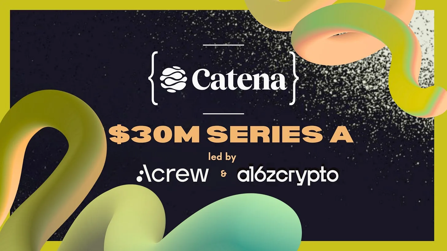 Catena Raises $30M to Build Banking for Agents