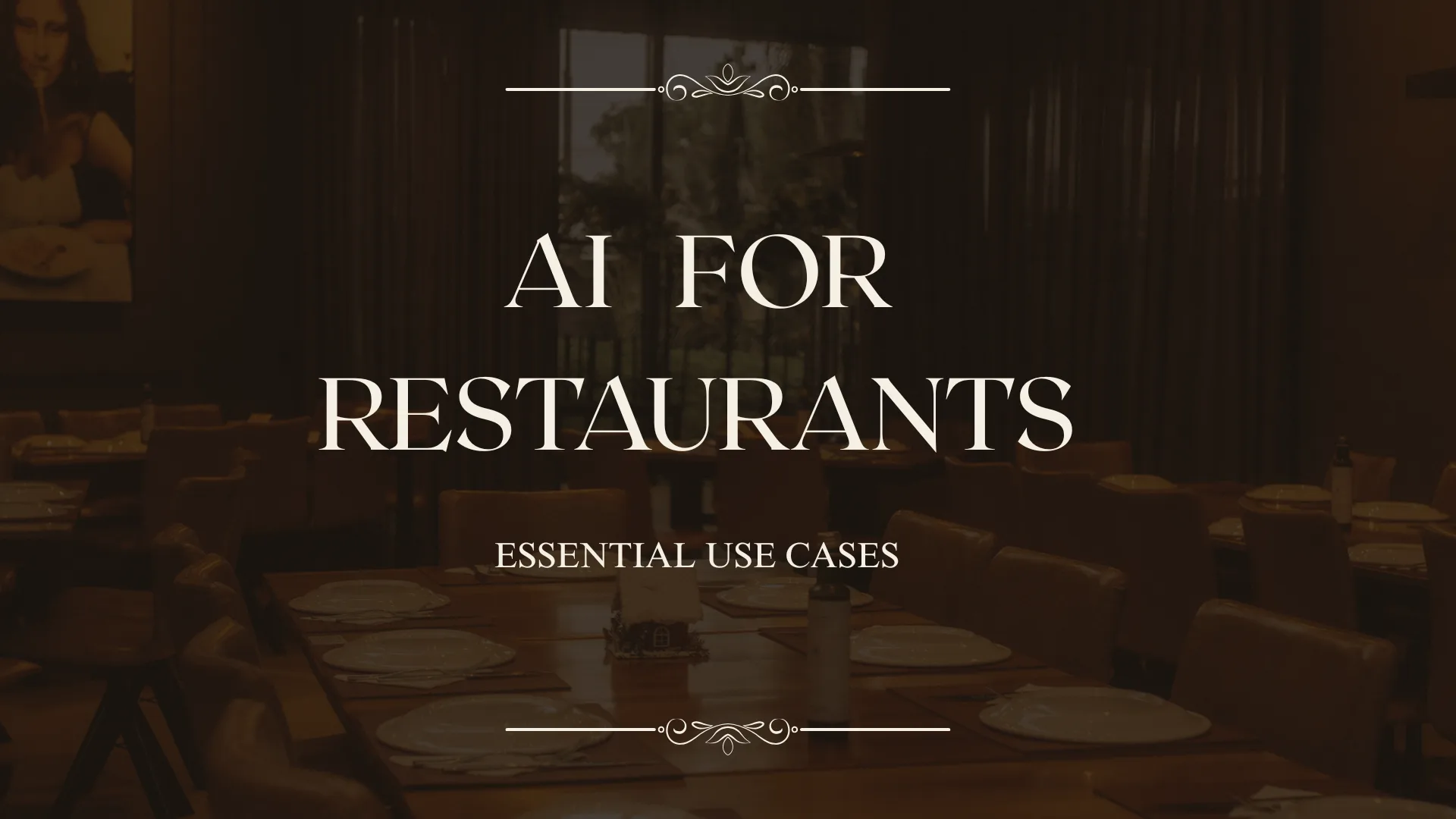 AI for Restaurants 5 Essential Use Cases to Implement in 2026