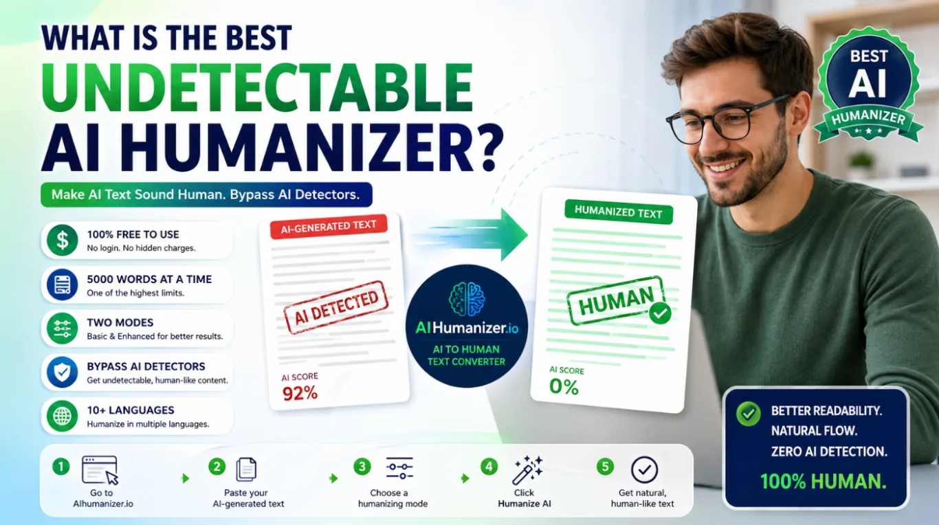 What Is the Best Undetectable AI Humanizer?