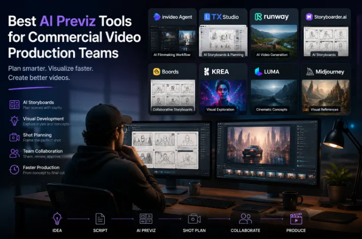 Best AI Previs Tools for Commercial Video Production Teams in 2026
