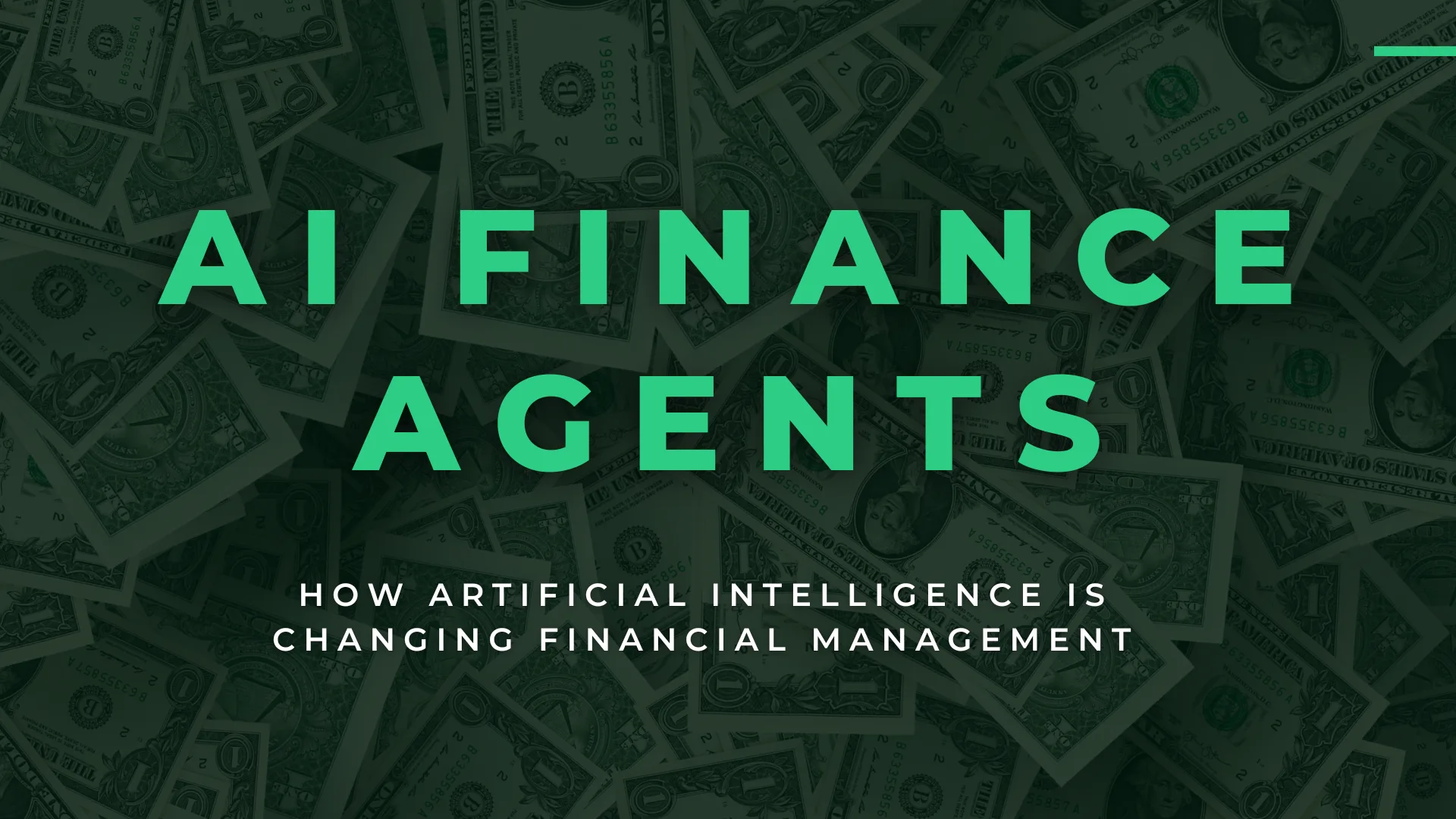 AI Finance Agents How Artificial Intelligence Is Changing Financial Management